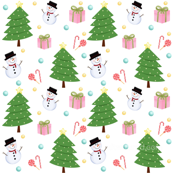 Featuring Christmas Trees, Snowmen, and Festive Icons All Christmas Digital paper texture preview