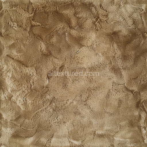 Seamless 3D Suede Leather PBR Texture with Soft, Brushed Light Brown Surface