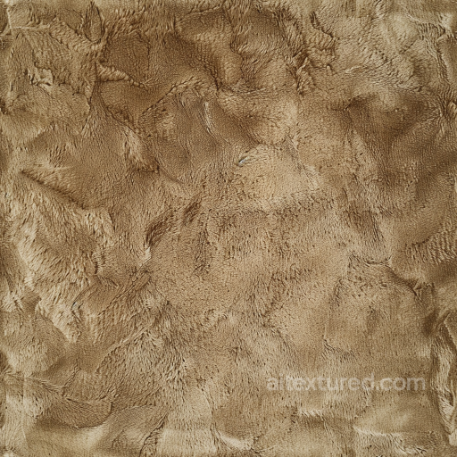 Suede Leather PBR Texture with Soft, Brushed Light Brown Surface seamless Leather PBR texture