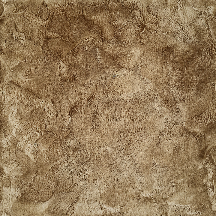 Suede Leather with Soft, Brushed Light Brown Surface seamless PBR texture preview