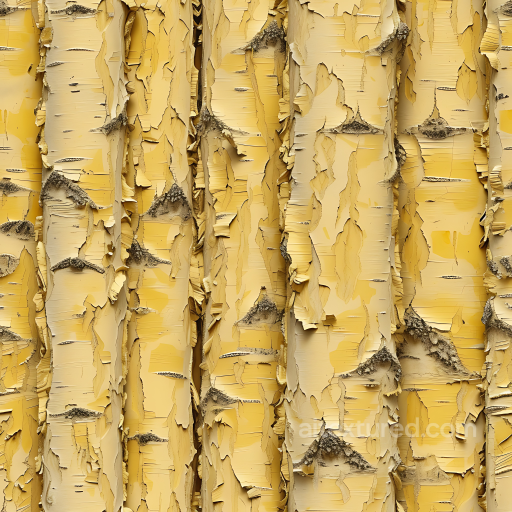Peeling Yellow Painted Wood PBR Texture with Flaking Paint and Natural Grain seamless Wood PBR texture