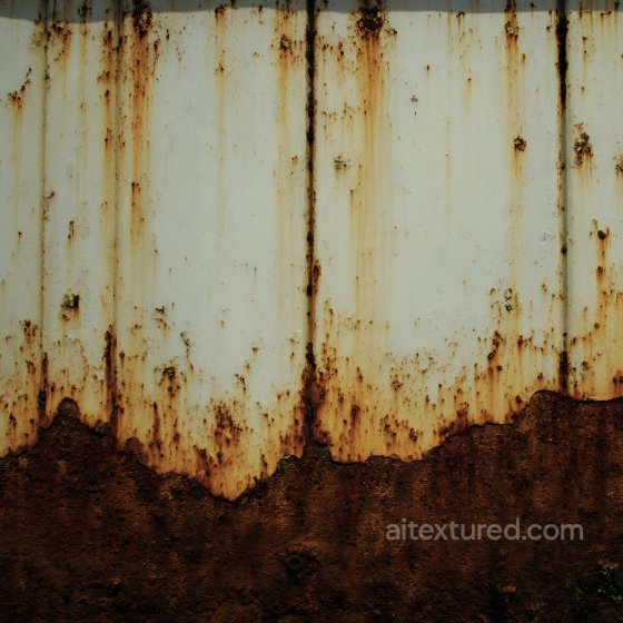 rusty metal PBR texture with heavy corrosion and cracked paint Rust texture preview