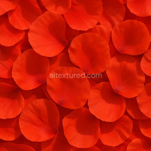 Seamless 3d texture pbr 8k poppy petals flower meadow flower petals closeup natural lighting