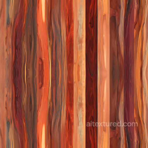 Rustic Mixed Wood Planks Seamless Texture with Rich Warm Tones seamless Wood PBR texture