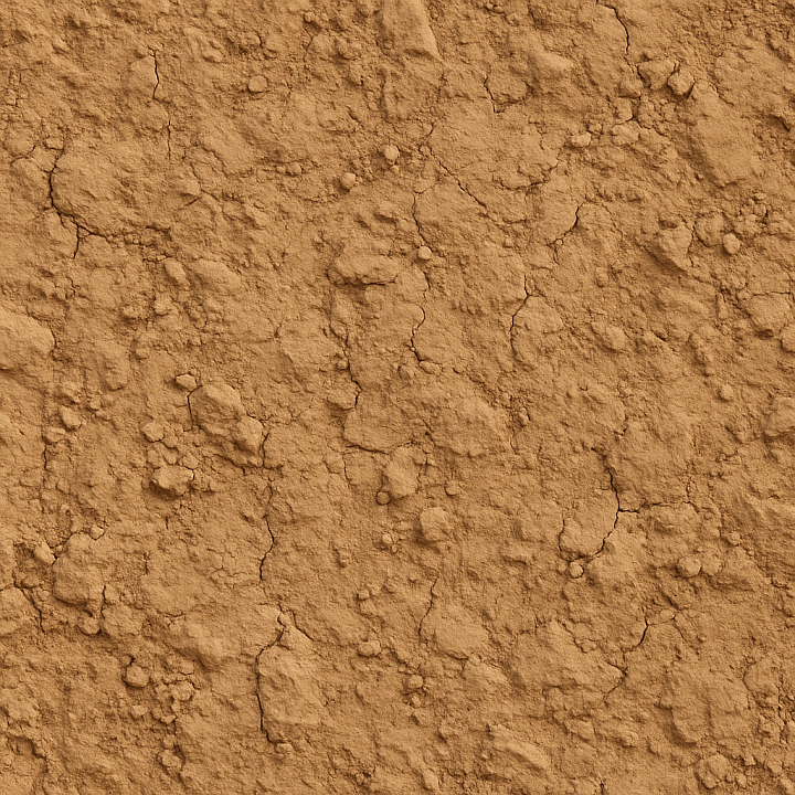 Natural Clay Soil seamless PBR texture preview