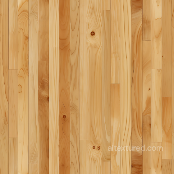 Pine Wood Floor PBR Texture Featuring Natural Knots and Light Grain Wood texture preview