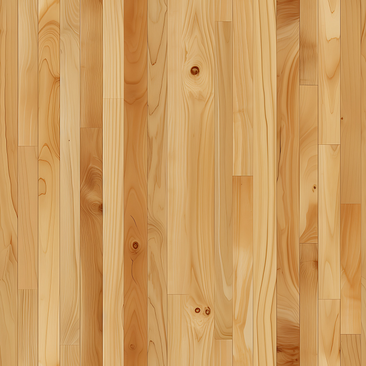 Pine Wood Floor Featuring Natural Knots and Light Grain seamless PBR texture preview