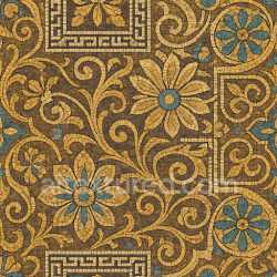 seamless Ornate Mosaic Tile Texture Seamless texture 8k free download PBR