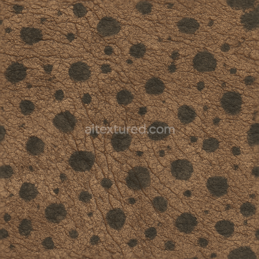 Seamless 3d texture pbr 8k spotted hide thick skin leathery skin rough hide cracked skin wrinkled skin pitted skin
