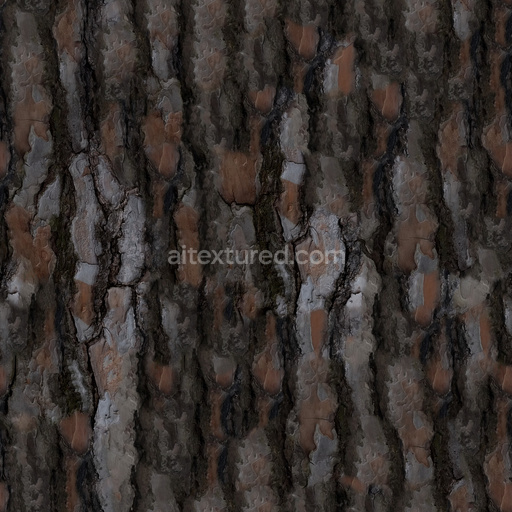 Seamless PBR Bark Texture 14 by Share Textures – PBR 3D Texture (8K ready)