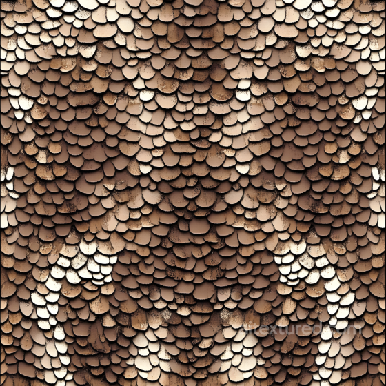 Stylized Scale Skin Texture with Organic Layered Depth Skin texture preview
