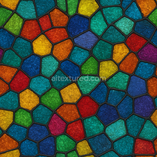 High Resolution Stained Glass Texture Seamless 1024X1024