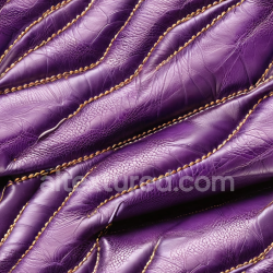 seamless Seamless 3D Quilted Glossy Purple Leather PBR Texture with Detailed Stitching and Wrinkles texture 8k free download PBR