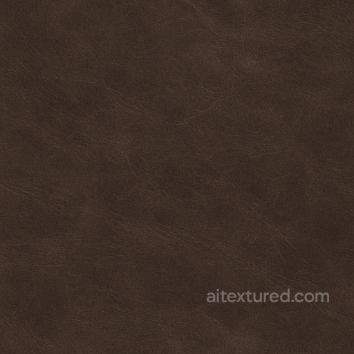 Brushed Espresso Leather with Fine Grain seamless Furniture leather PBR texture
