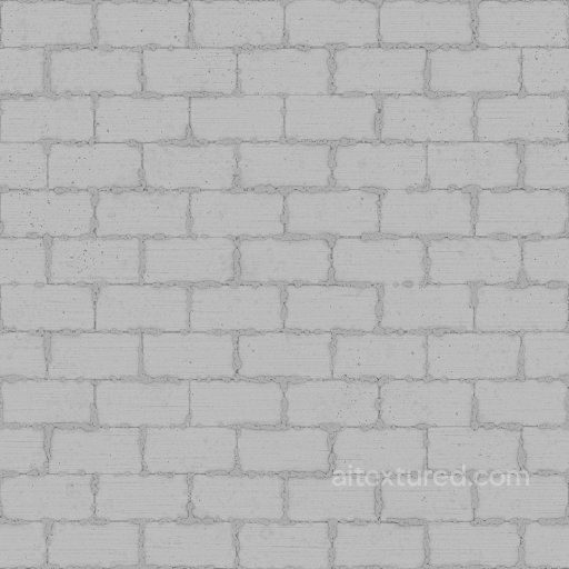 Concrete Blocks with Excessive Mortar | Free PBR seamless Brick PBR texture