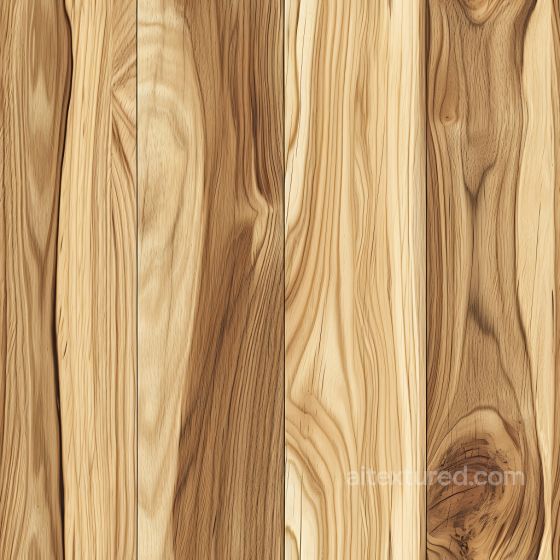 Light Natural Wood Planks Texture with Distinct Grain and Knots Wood texture preview