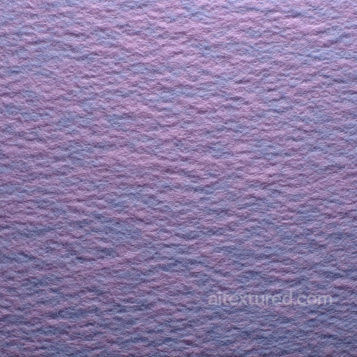 Felt PBR Texture Featuring Soft Purple Wool Fibers with Subtle Nap seamless Felt PBR texture
