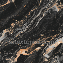 seamless Seamless 3D Black Marble PBR Texture with Dynamic Gold and Grey Veining texture 8k free download PBR