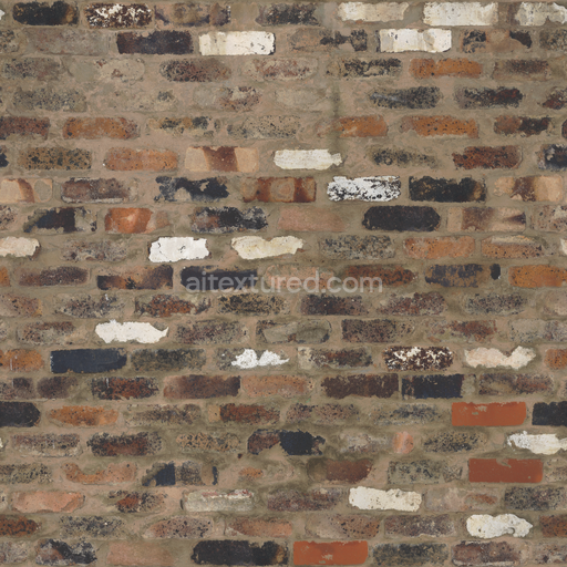 Brick Wall — Mixed Brick Brick Bricks Masonry — PBR seamless 3D texture