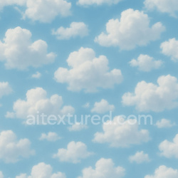 seamless Fluffy Sky Current Seamless Texture texture 1024x1024 free download PBR