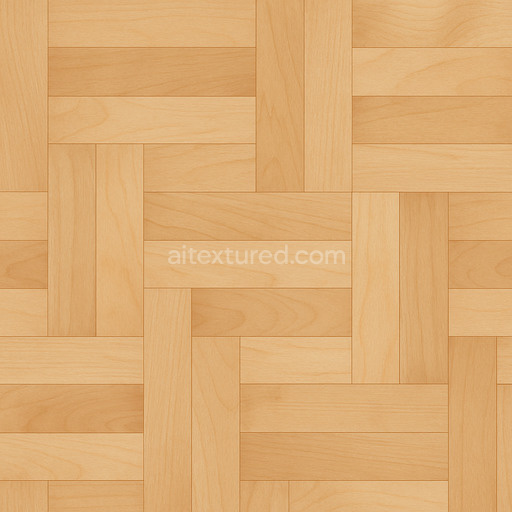Smooth Maple Parquet Texture Seamless 1024X1024