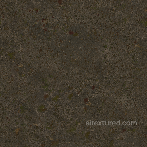 Weathered Dirty Sand seamless Sand-soil PBR texture