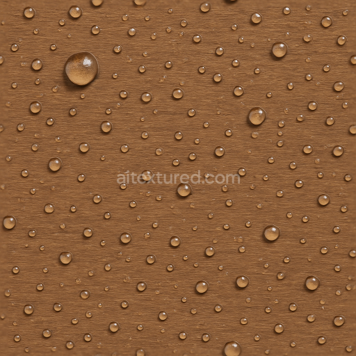 Seamless 3d texture pbr 8k glimmering tiny droplets on wet wood