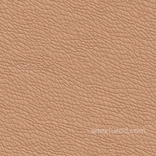 Seamless Tan Pebbled Leather 3D PBR Texture with Subtle Natural Grain seamless Leather PBR texture
