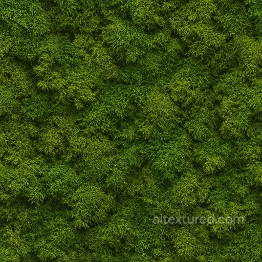 Patterned Forest Moss Seamless Texture seamless Moss PBR texture