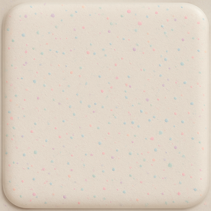 Speckle Effect Furniture Plastic Surface With Pastel Palette Finish seamless PBR texture preview