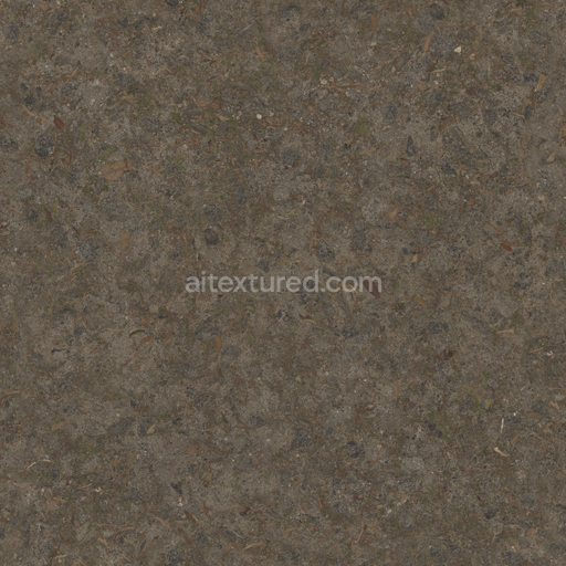 Rocky Grass Path — Grass Path Pathway Pathway Exterior Dirt — PBR seamless 3D texture