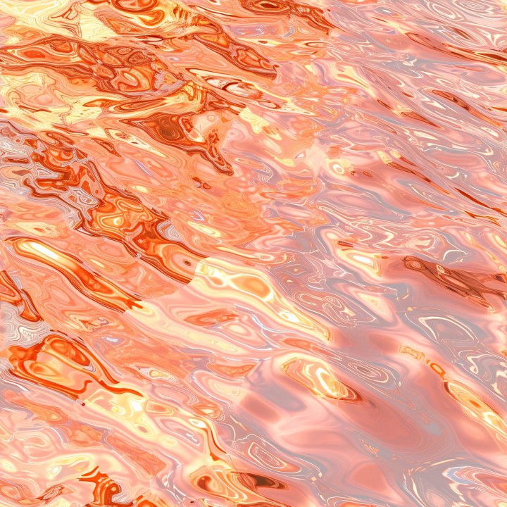 Water of Stylized Warm Sunset Reflective Water Surface seamless PBR texture preview