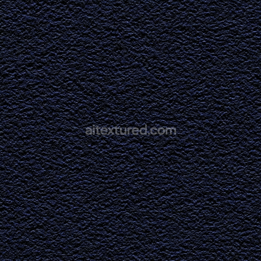 Seamless 3D Felt PBR Texture Featuring Dense Navy Wool Fiber Surface
