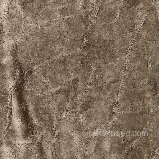 Of Distressed Brown Leather With Fine Grain And Natural Wrinkles seamless Leather PBR texture
