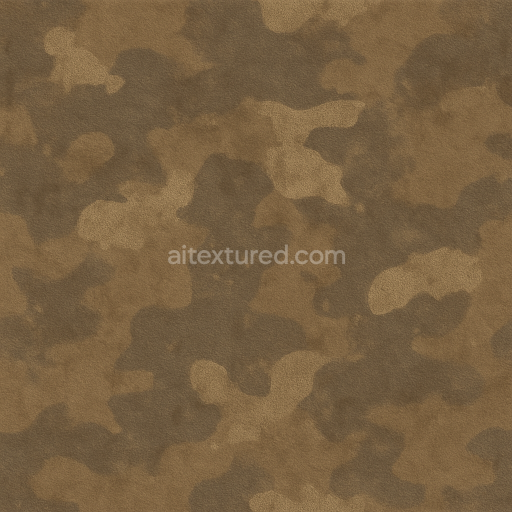 Seamless 3d texture pbr 8k polyester camouflage fabric with camouflage peeling and grimed surface