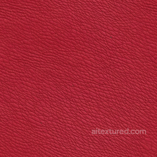 red pebbled leather PBR texture with authentic grain details seamless Leather PBR texture