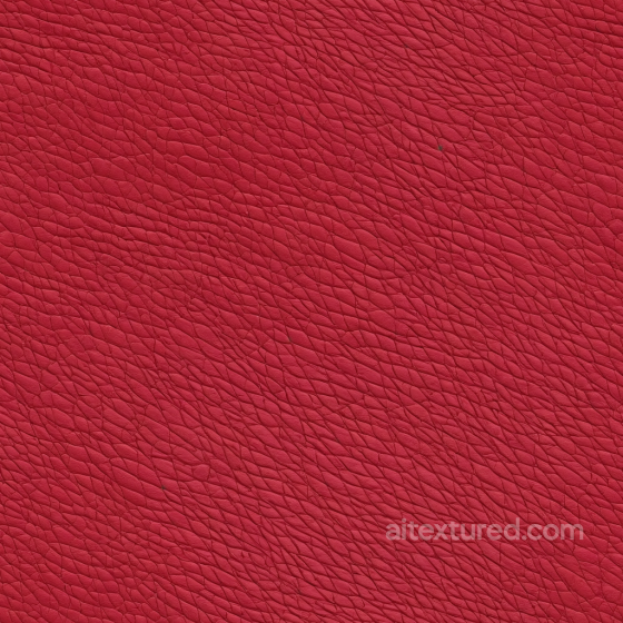 red pebbled leather PBR texture with authentic grain details Leather texture preview