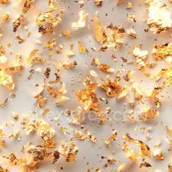 seamless Seamless 3D PBR Texture Featuring Glossy Gold Foil Flakes on Smooth Surface texture 8k free download PBR