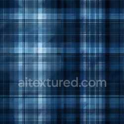 seamless Seamless 3D PBR Texture of Blue Checked Plaid Fabric with Subtle Weave Detail texture 8k free download PBR