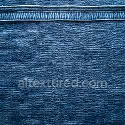 seamless Seamless 3D PBR Cracked Denim Fabric Texture with Blue Faded Pattern and Worn Stitching texture 8k free download PBR