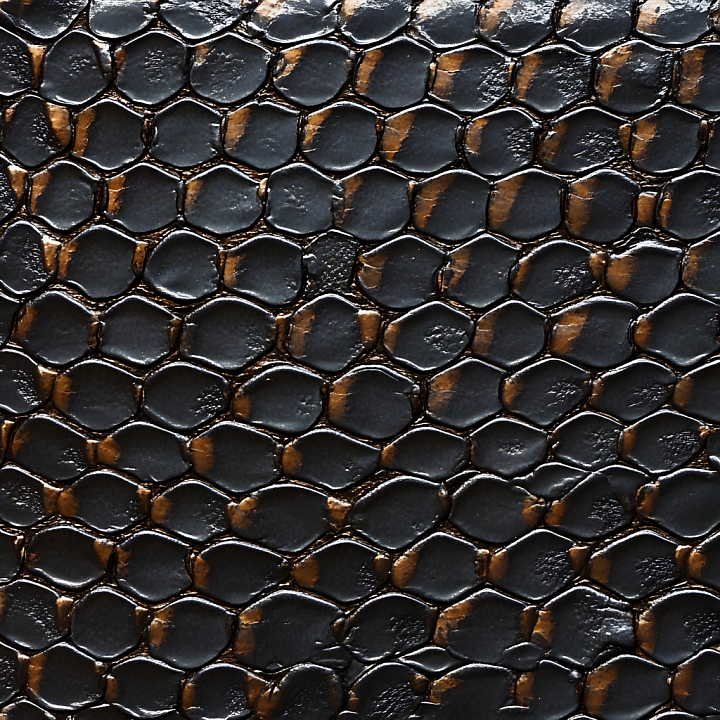 Skin Featuring Dark Reptilian Scales with Glossy Shine seamless PBR texture preview