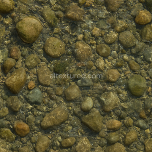 Natural Stream Seamless Texture