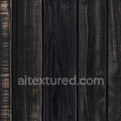 seamless Seamless 3D Charred Wood Planks PBR Texture with Distinct Grain and Knots texture 8k free download PBR