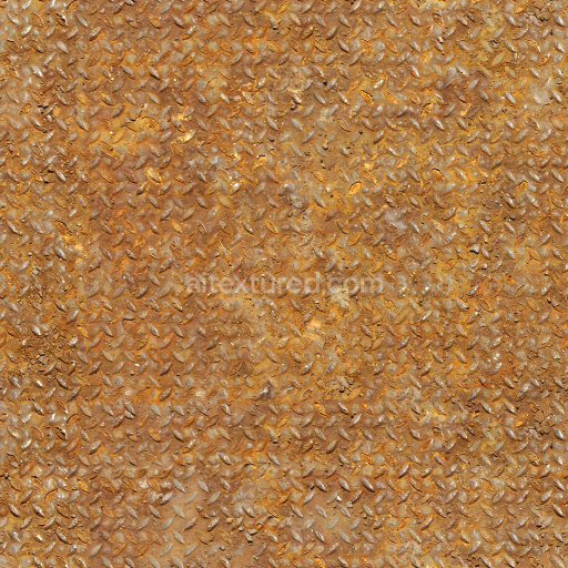 Seamless PBR Rust Texture for Projects