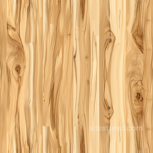 Light Natural Wood Planks Seamless Texture with Knots and Grain Variation seamless Wood PBR texture