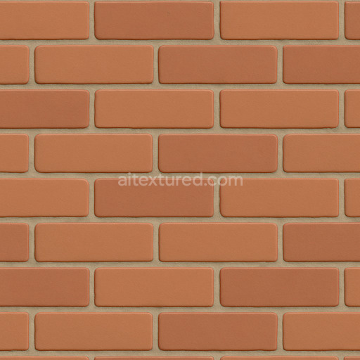 Smooth Clay Brick Texture Seamless 1024X1024
