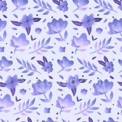 seamless Seamless 3D PBR Purple Flower Floral Fabric Texture with Soft Pastel Pattern texture 8k free download PBR
