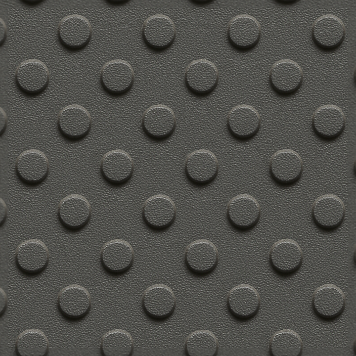 Tactile Plate Embossed Dots On Rubberized Surface seamless PBR texture preview
