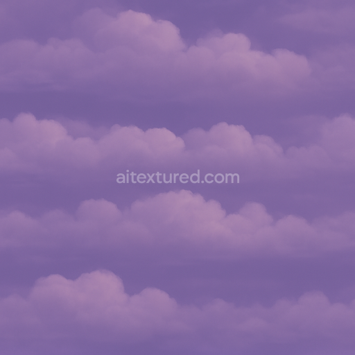 Preview — Seamless 3d texture pbr 8k of layered twilight purple cloud bands