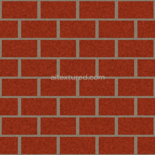 Procedural Red Brick Wall PBR Texture seamless Brick PBR texture